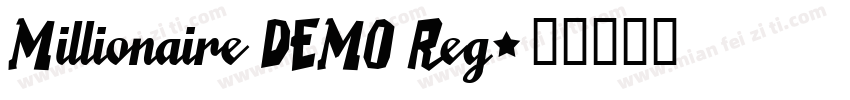 Millionaire DEMO Reg字体转换